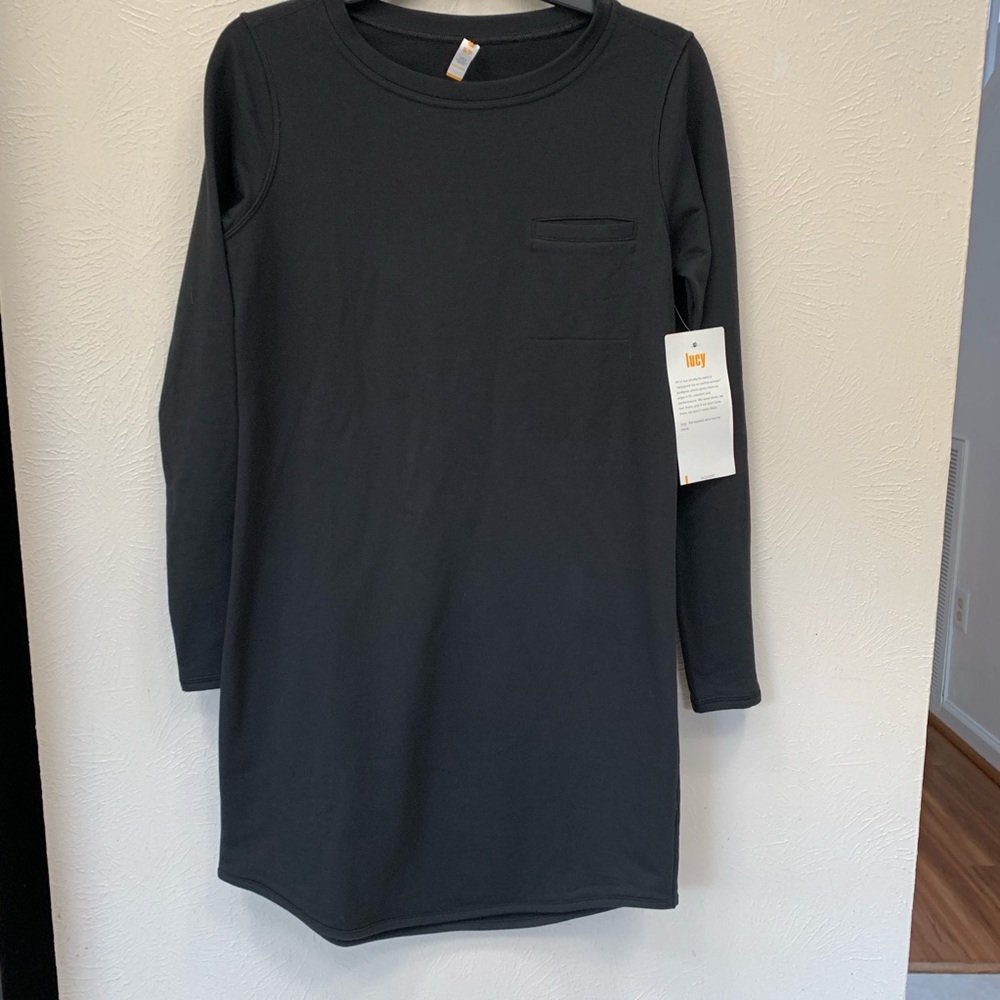Lucy Small black  everyday dress. Like new shape